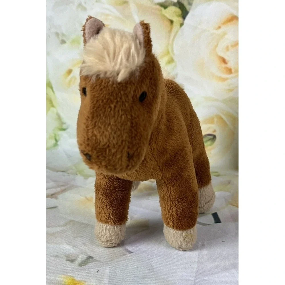 Douglas Pony Horse Cuddle Toys Plush #9985H Standing Stuffed Animal Brown 2017